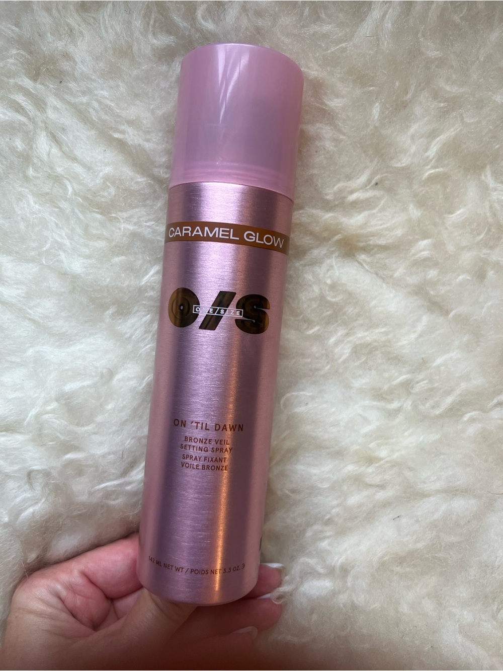 ONE/SIZE On 'Til Dawn Bronze Veil Setting Spray – Caramel Glow $36